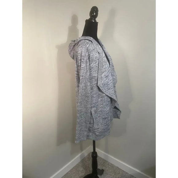 Athleta Heathered‎ Gray Open Front Cardigan - Picture 9 of 12